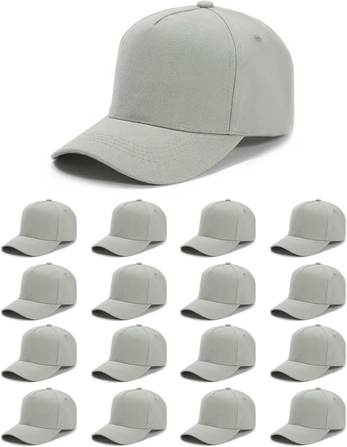 16 Pack Trucker Hat Adjustable GorrasBlank Baseball Cap for TruckerWholesale Unisex Ball Cap for Men & Women
