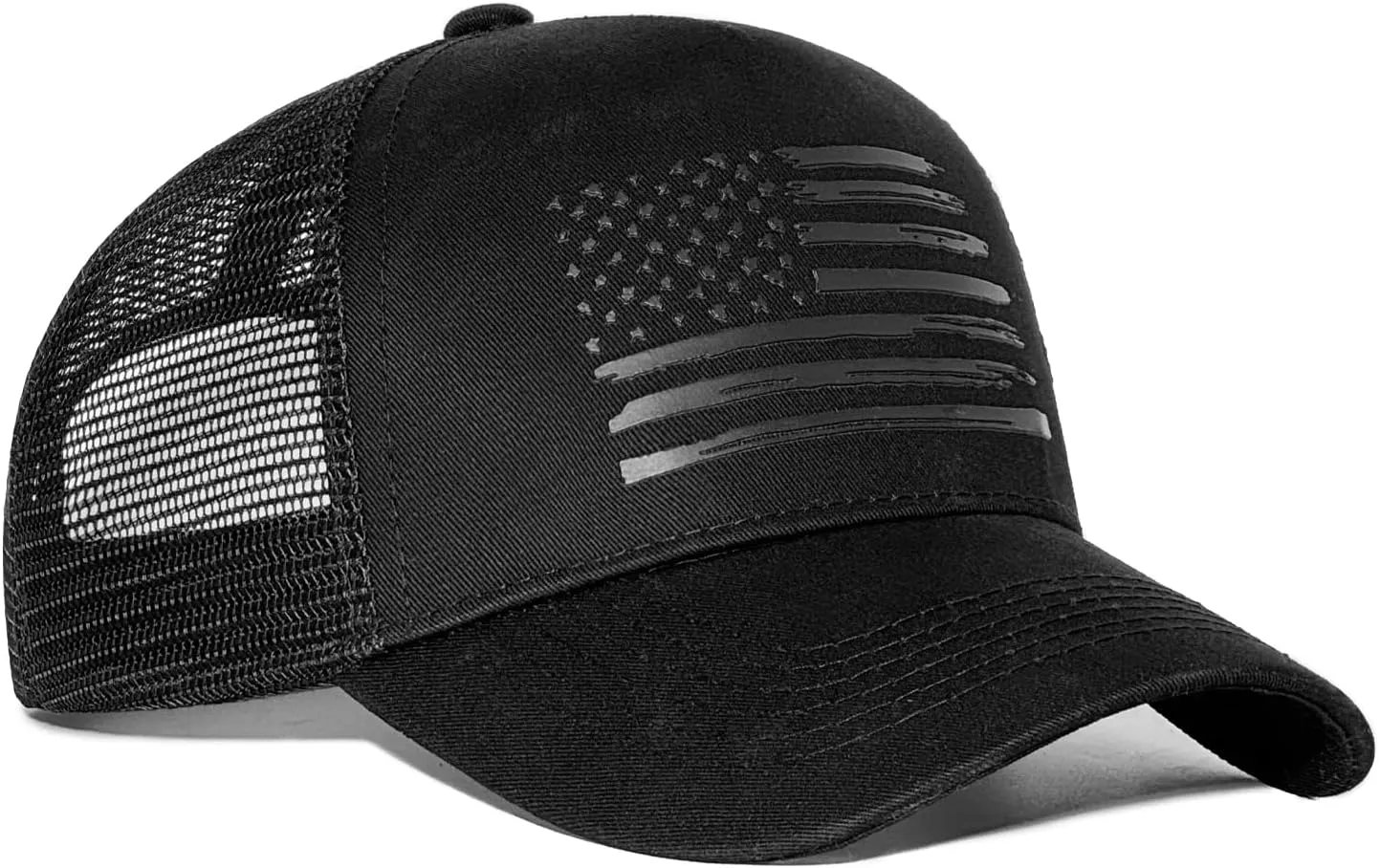 American Flag Trucker Hats, USA hat for Men and Women - Adjustale Baseball Cap, Outdoor Mesh Snap Back - for Daily Use
