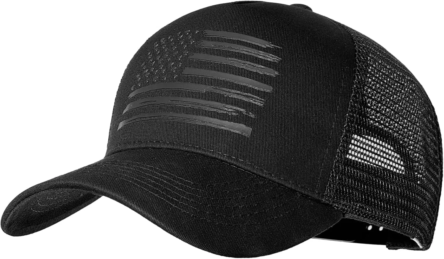 American Flag Trucker Hats, USA hat for Men and Women - Adjustale Baseball Cap, Outdoor Mesh Snap Back - for Daily Use