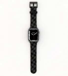 Black Check - Apple Watch Band