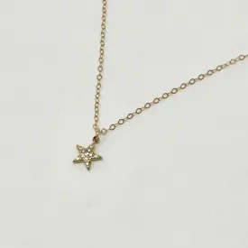 Celeste Studded Star Necklace