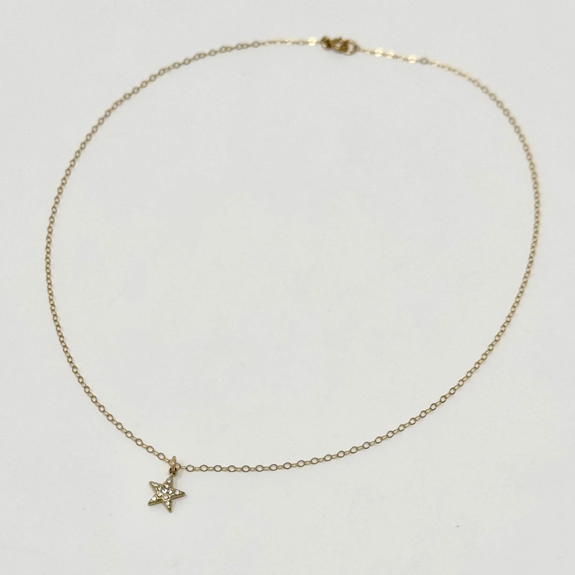 Celeste Studded Star Necklace