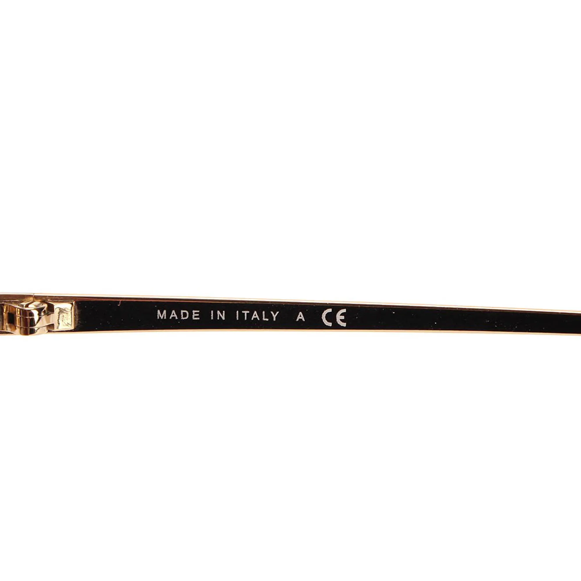 Chanel CC Round Tinted Sunglasses Brown
