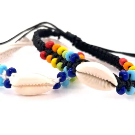 Cowrie Shell Braided Bracelet