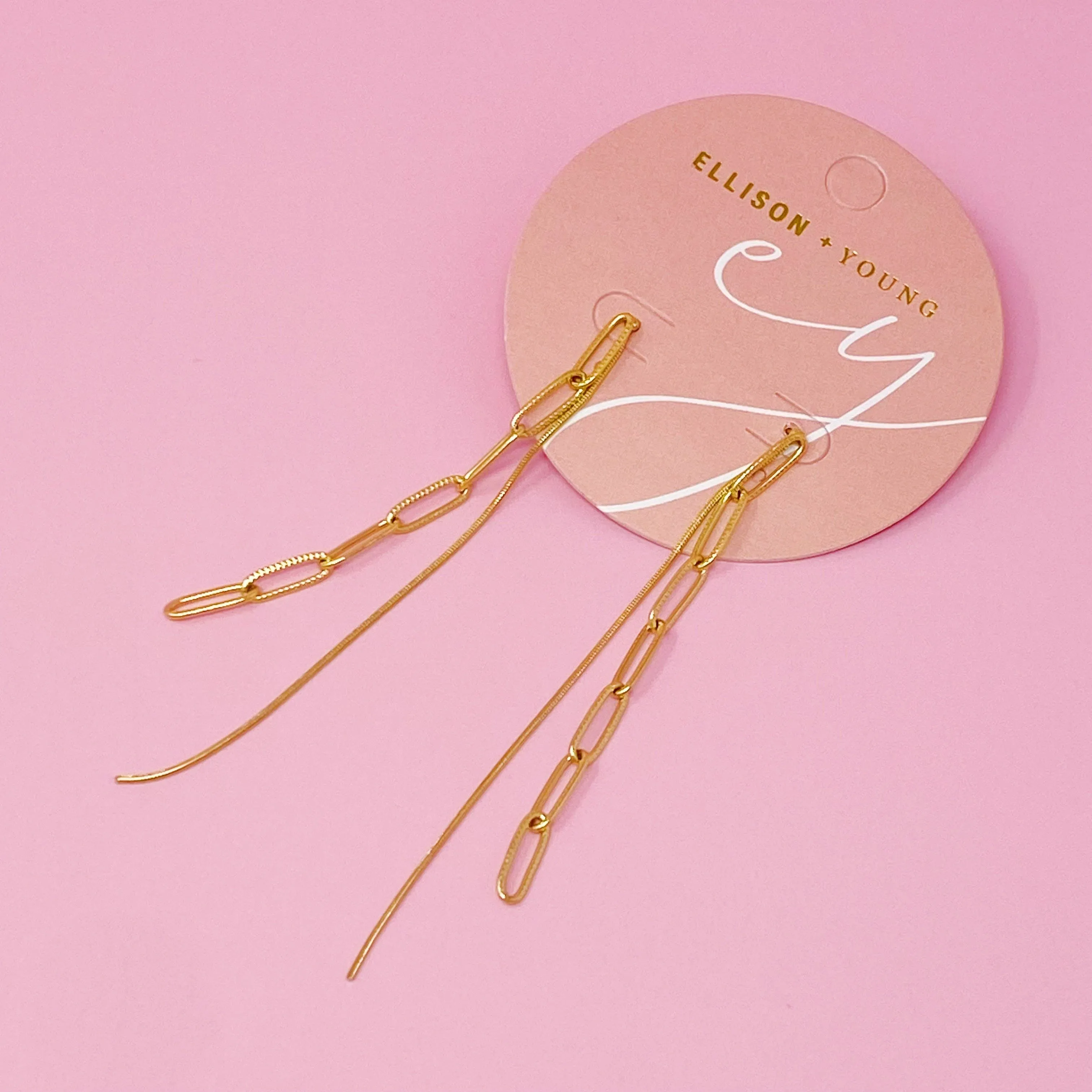 Double Chain Earrings