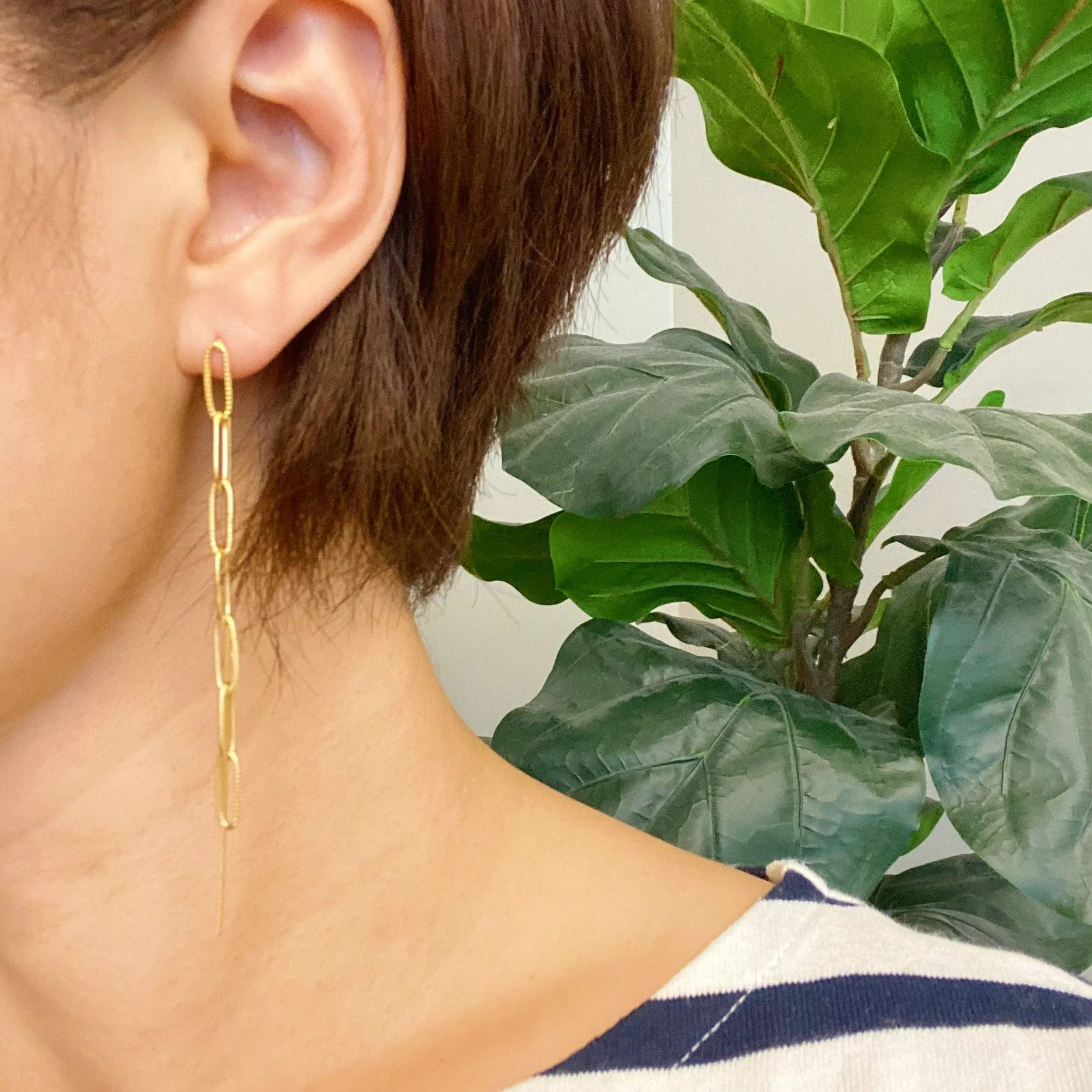 Double Chain Earrings