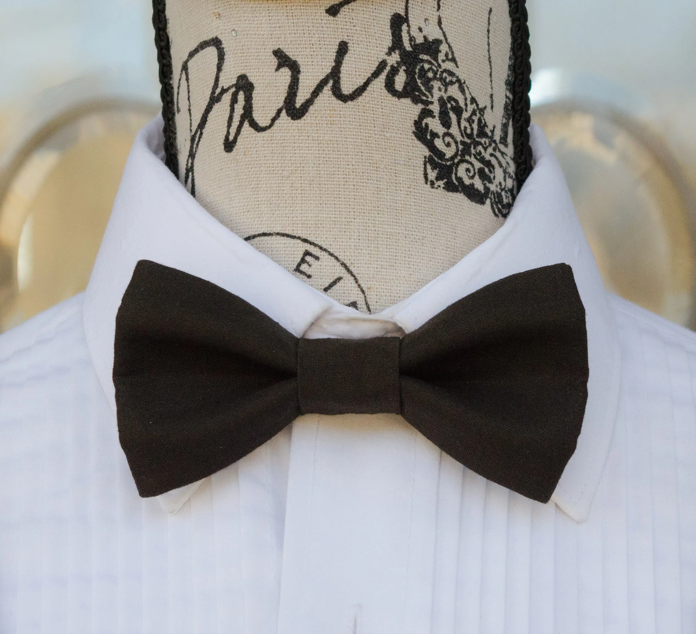 Espresso Brown Bow Tie (280)