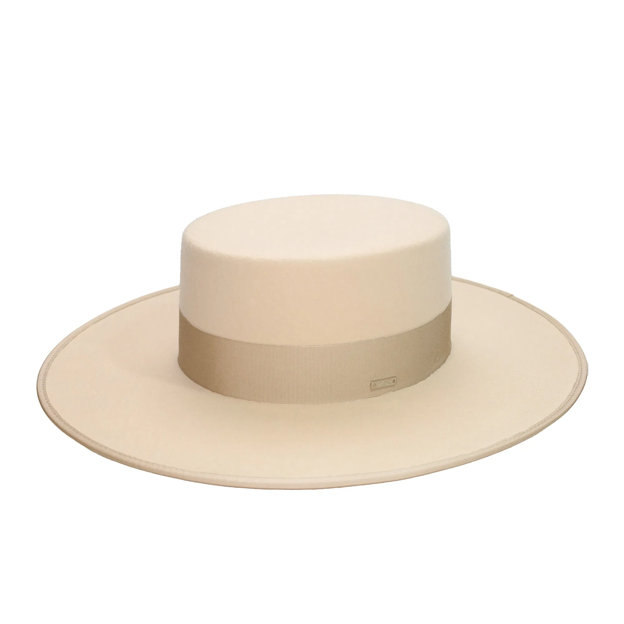 Fernandez y Roche Bolero in Manilla Wool Sevillian Hat Made in Spain