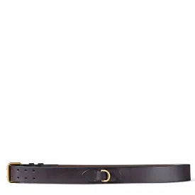 Filson Double Prong Belt Brown