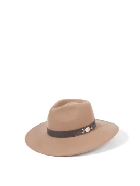 Hicks & Brown Halesworth - Wool Fedora Camel