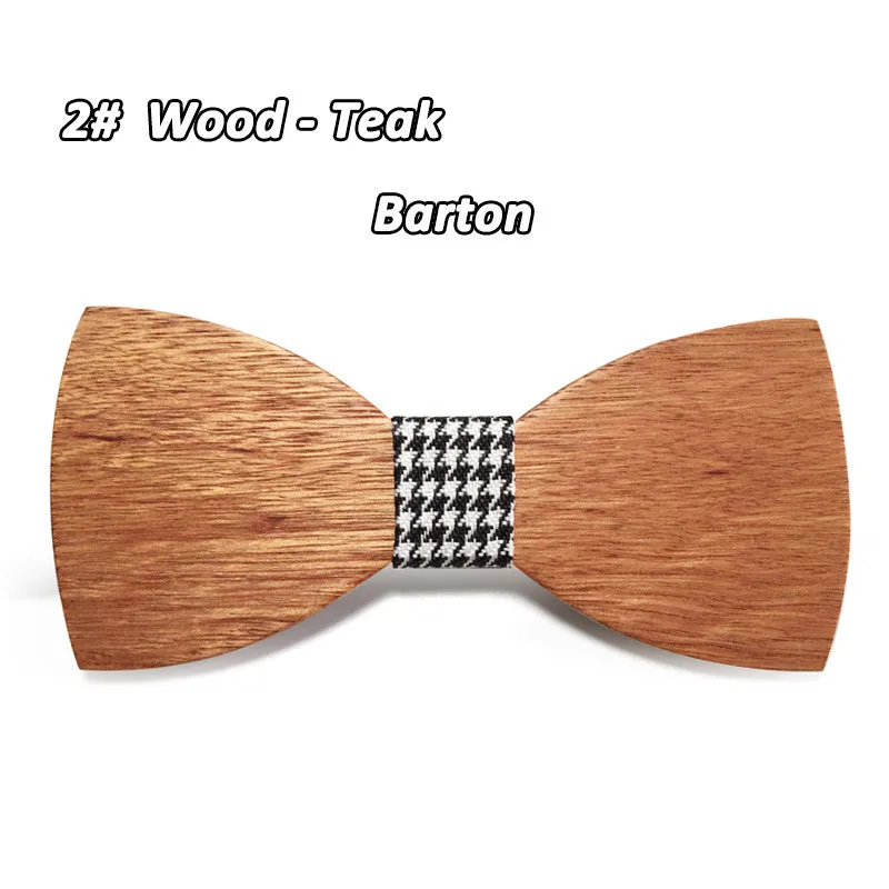 Hot Fashion men wooden bow tie Accessory wedding Event hardwood Wood Bow Tie For Men Butterfly Neck Ties krawatte Gravata