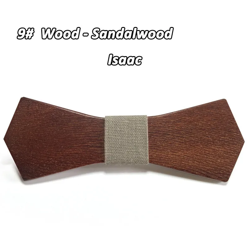 Hot Fashion men wooden bow tie Accessory wedding Event hardwood Wood Bow Tie For Men Butterfly Neck Ties krawatte Gravata