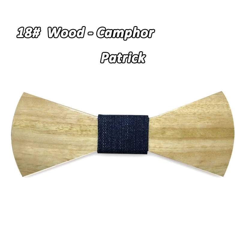 Hot Fashion men wooden bow tie Accessory wedding Event hardwood Wood Bow Tie For Men Butterfly Neck Ties krawatte Gravata