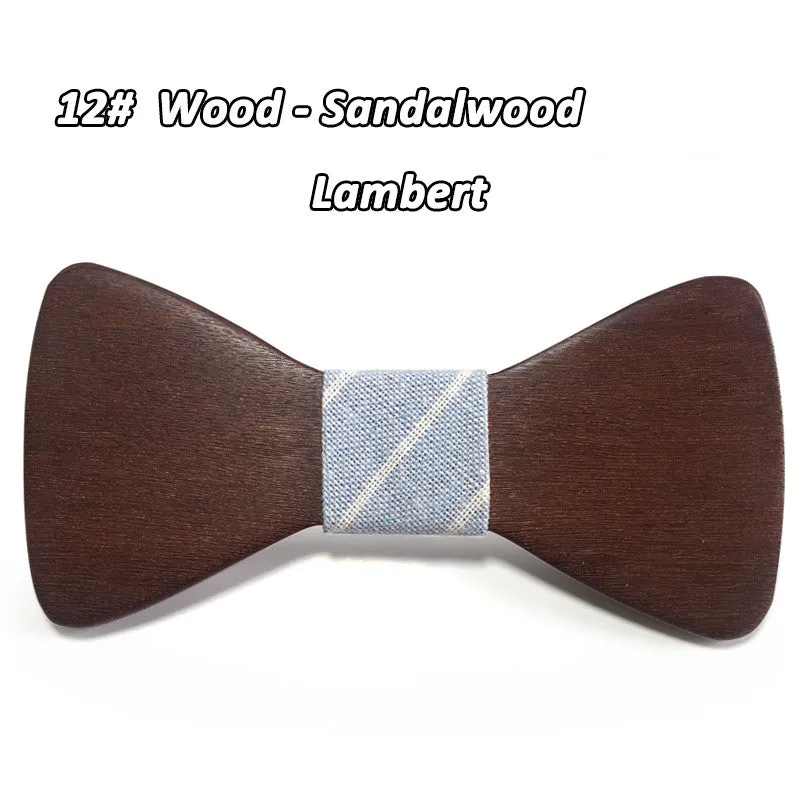Hot Fashion men wooden bow tie Accessory wedding Event hardwood Wood Bow Tie For Men Butterfly Neck Ties krawatte Gravata