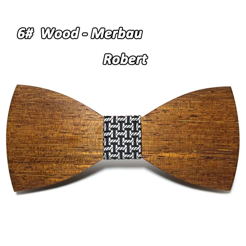 Hot Fashion men wooden bow tie Accessory wedding Event hardwood Wood Bow Tie For Men Butterfly Neck Ties krawatte Gravata