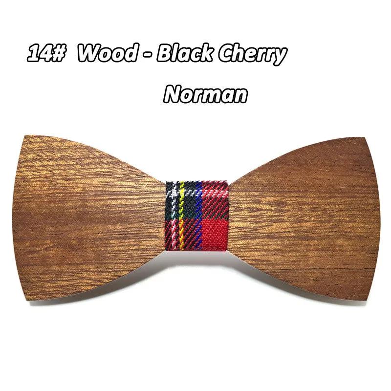 Hot Fashion men wooden bow tie Accessory wedding Event hardwood Wood Bow Tie For Men Butterfly Neck Ties krawatte Gravata