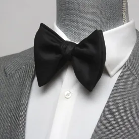 Large Black Bow Tie
