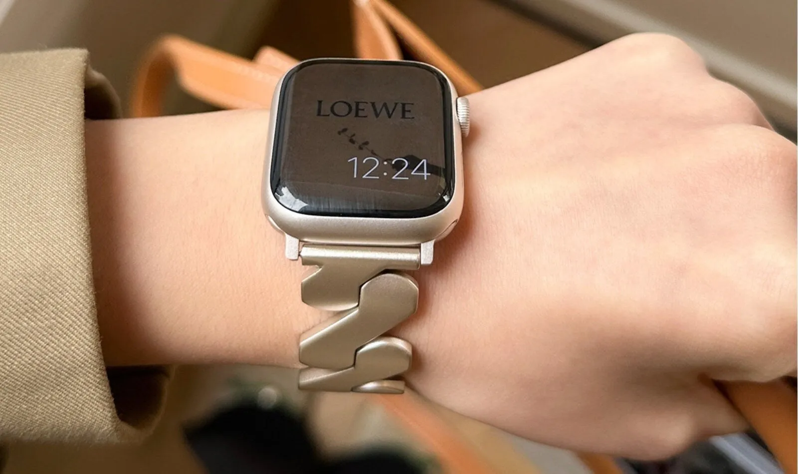 Minimalist Simple Sleek iWatch Band Series 1 2 3 4 5 6 7 8 9 Ultra Generation 38mm 40mm 41mm 42mm 44mm 45mm 49mm Chain Apple iWatch Strap