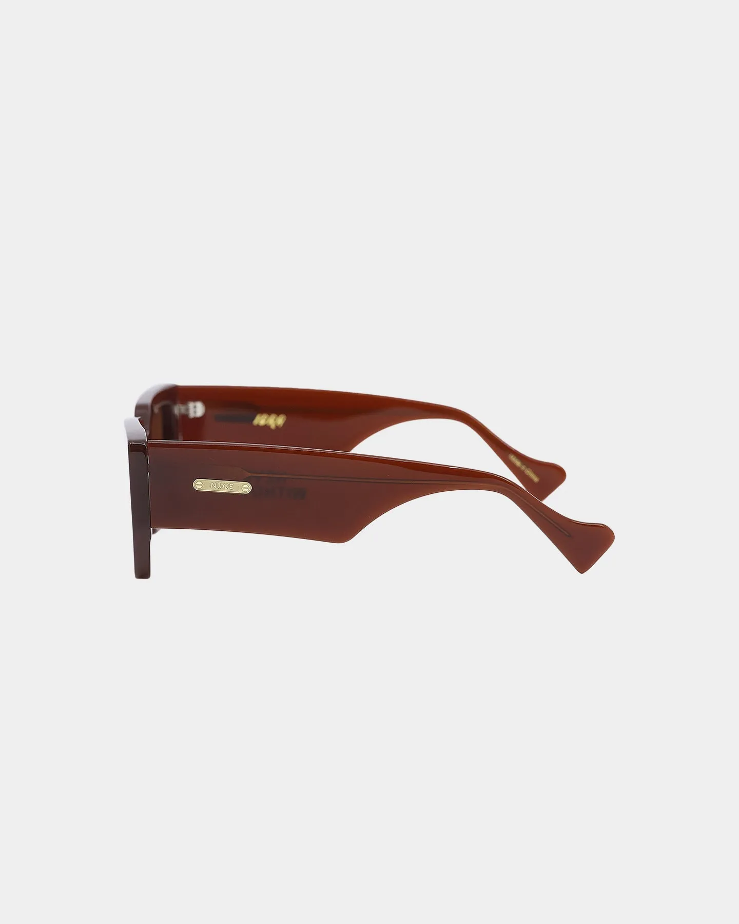 NUQE Idra Sunglasses Brown/Gold