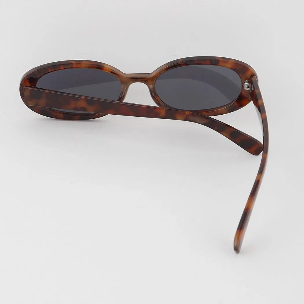 Oval Tinted Sunglasses
