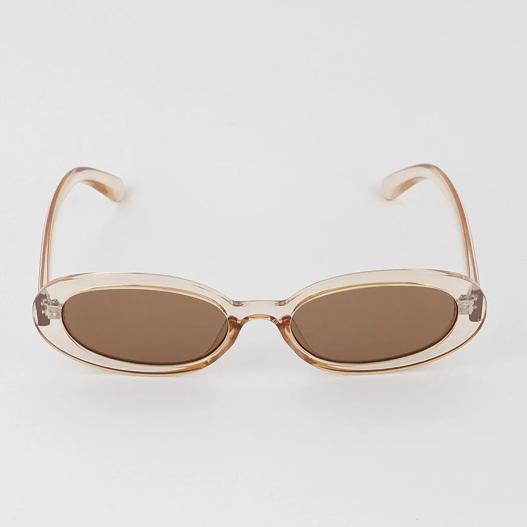 Oval Tinted Sunglasses