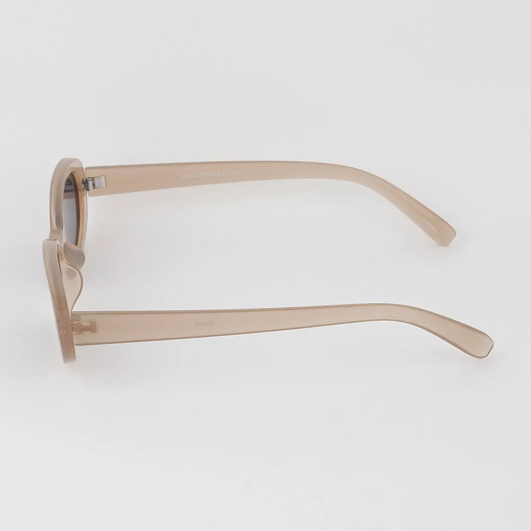 Oval Tinted Sunglasses