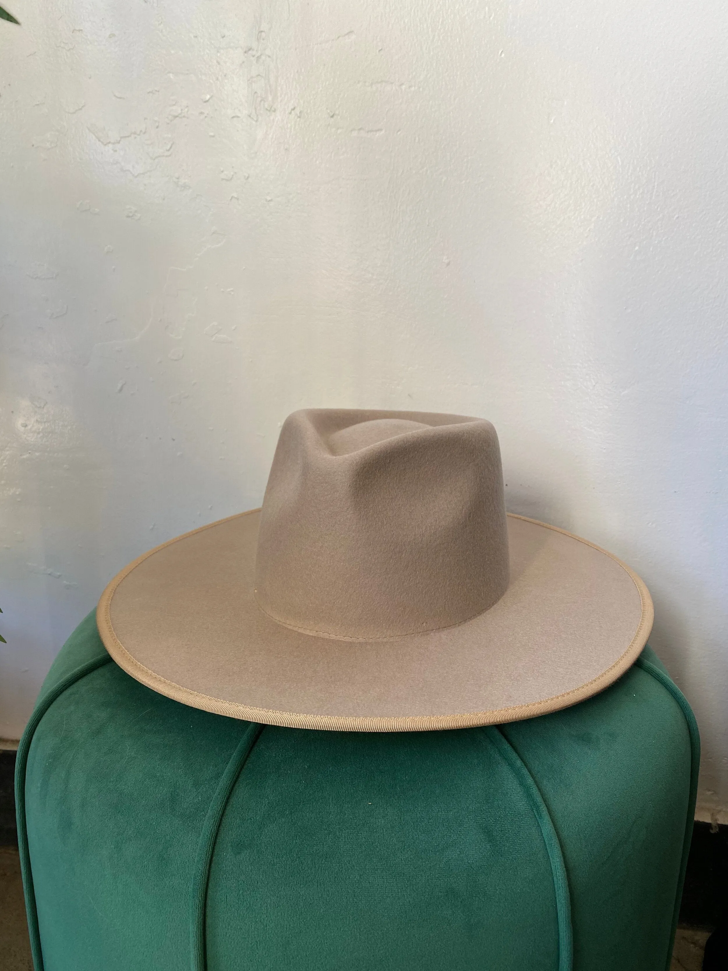 Plain Wide Brimmed Hat