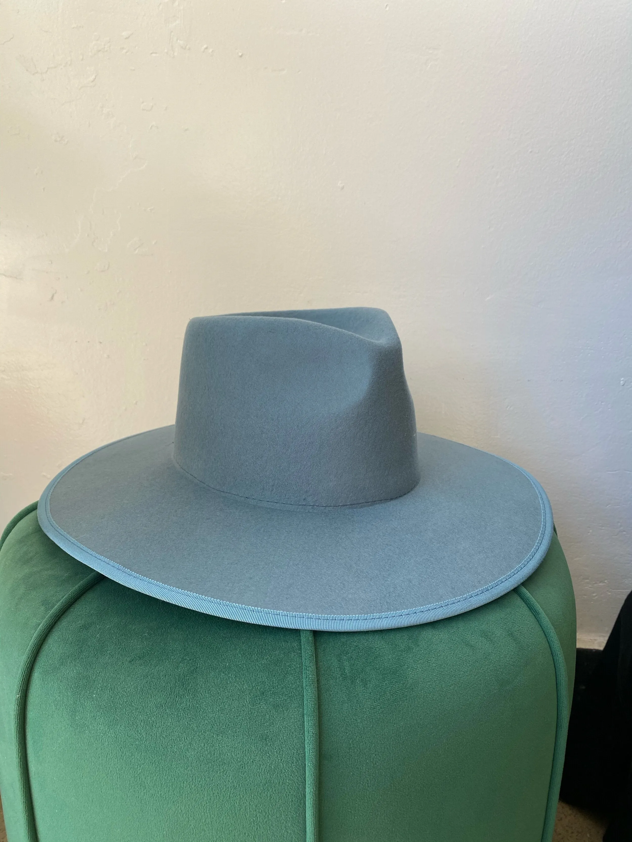 Plain Wide Brimmed Hat