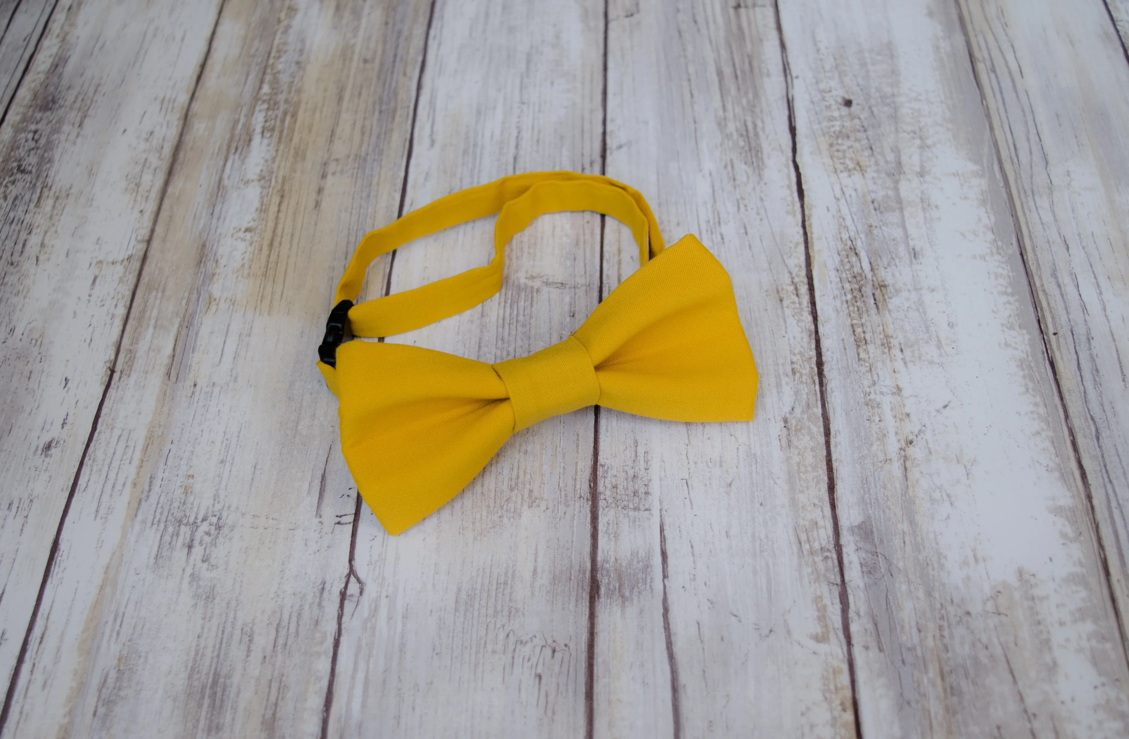 Saffron Yellow Bow Tie (232)