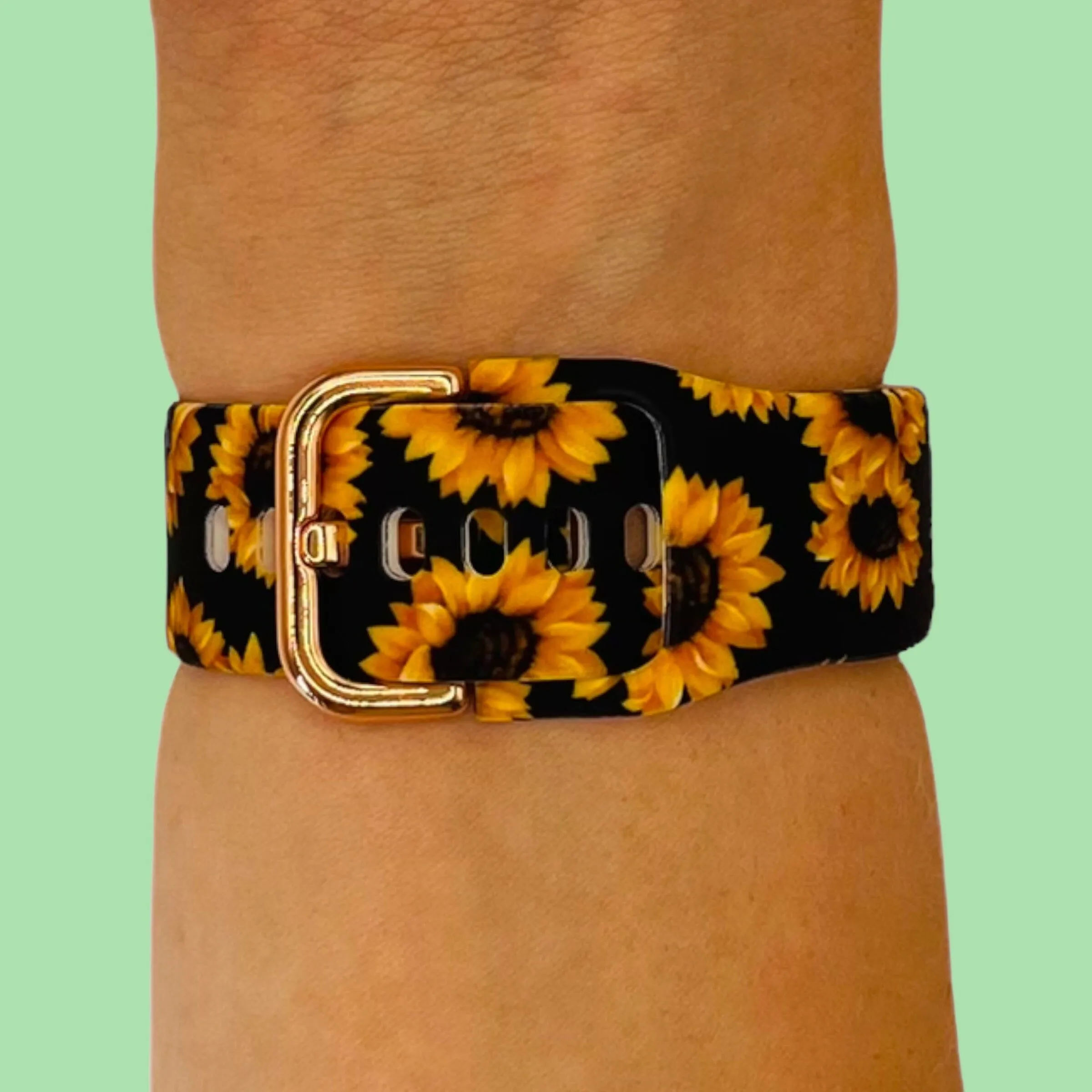Silicone Pattern Watch Straps compatible with the Fossil Traditional 22mm Range