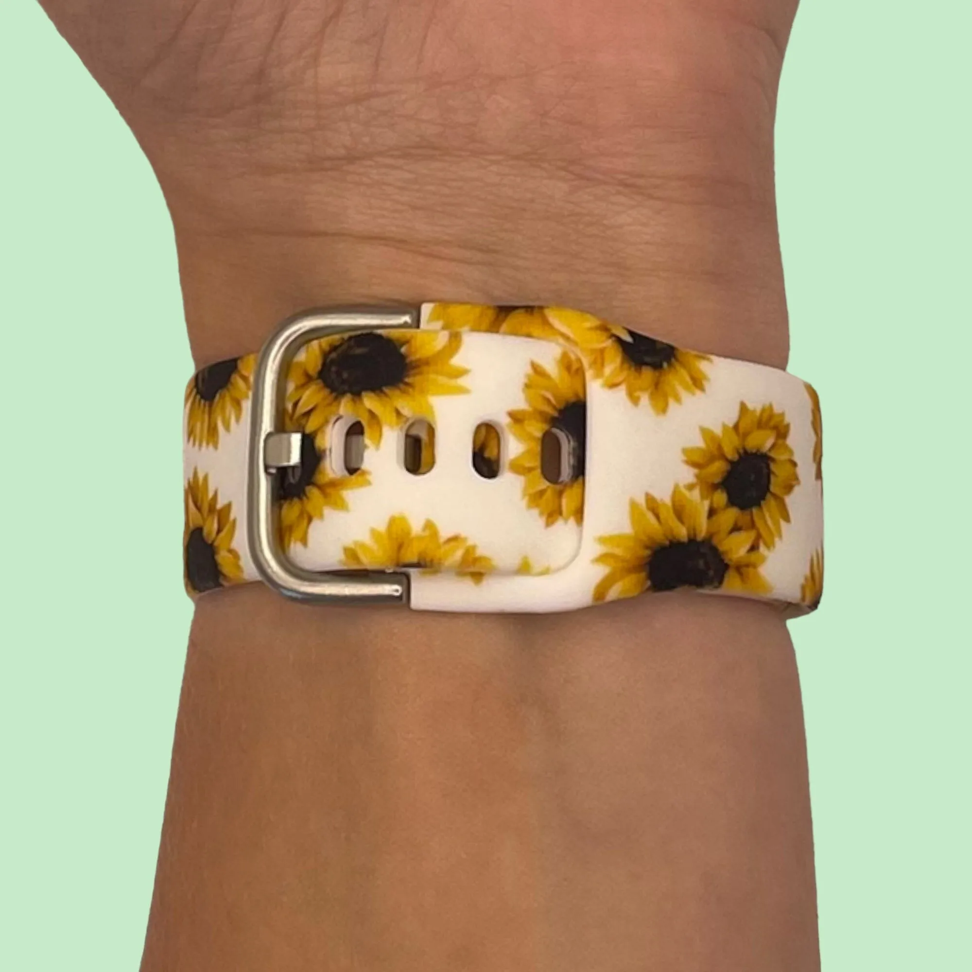 Silicone Pattern Watch Straps compatible with the Fossil Traditional 22mm Range