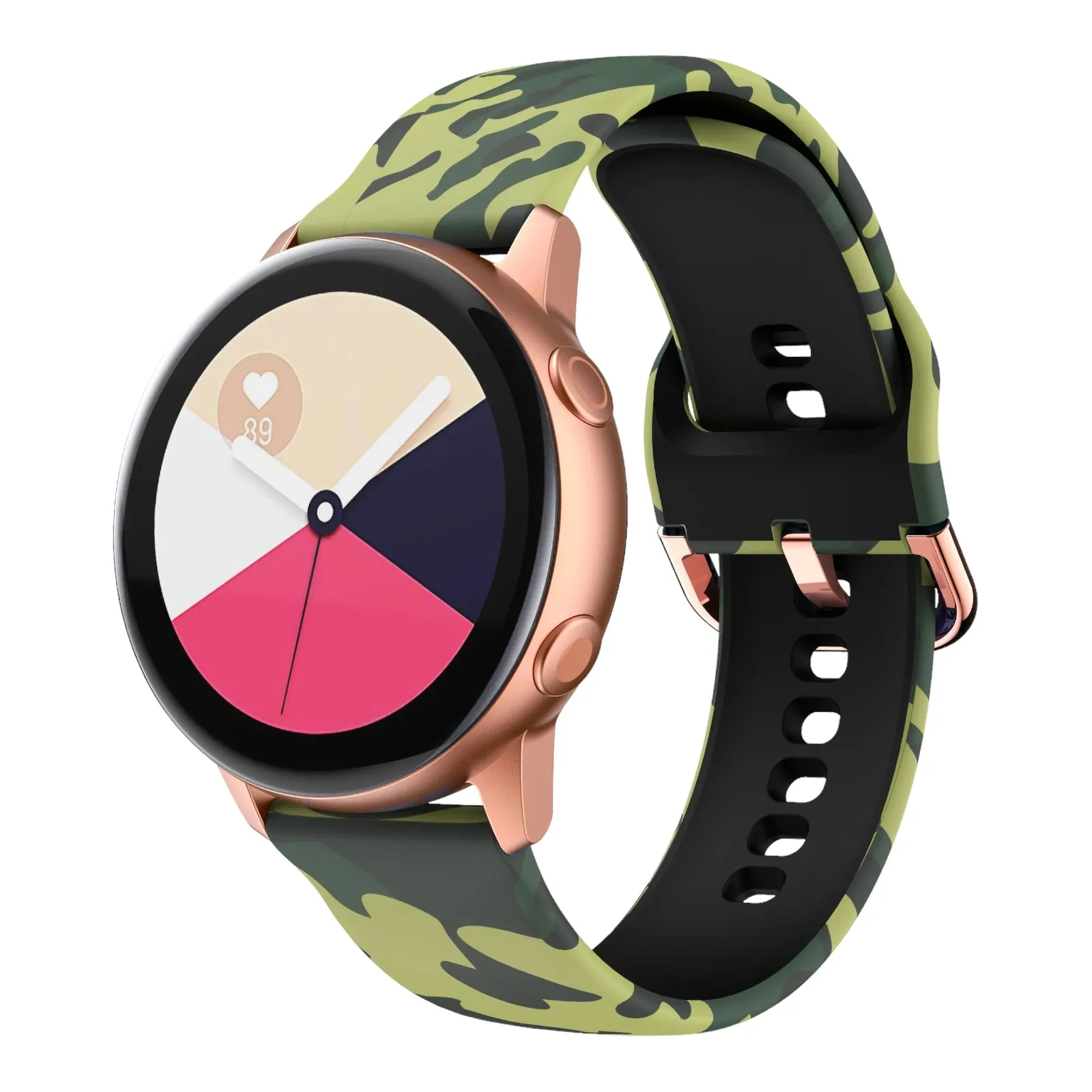 Silicone Pattern Watch Straps compatible with the Fossil Traditional 22mm Range