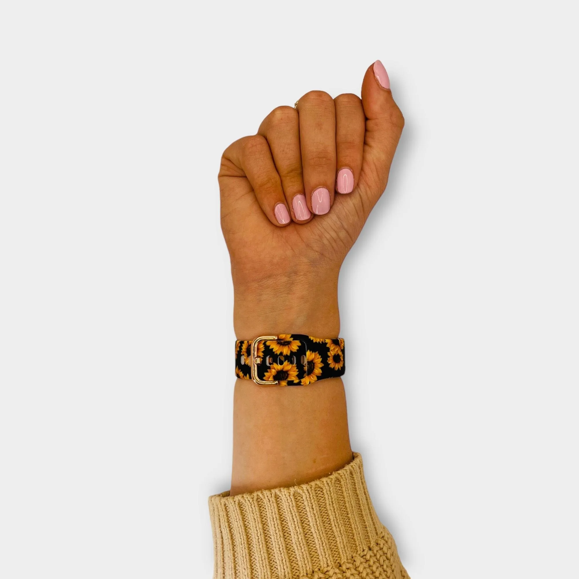 Silicone Pattern Watch Straps compatible with the Fossil Traditional 22mm Range