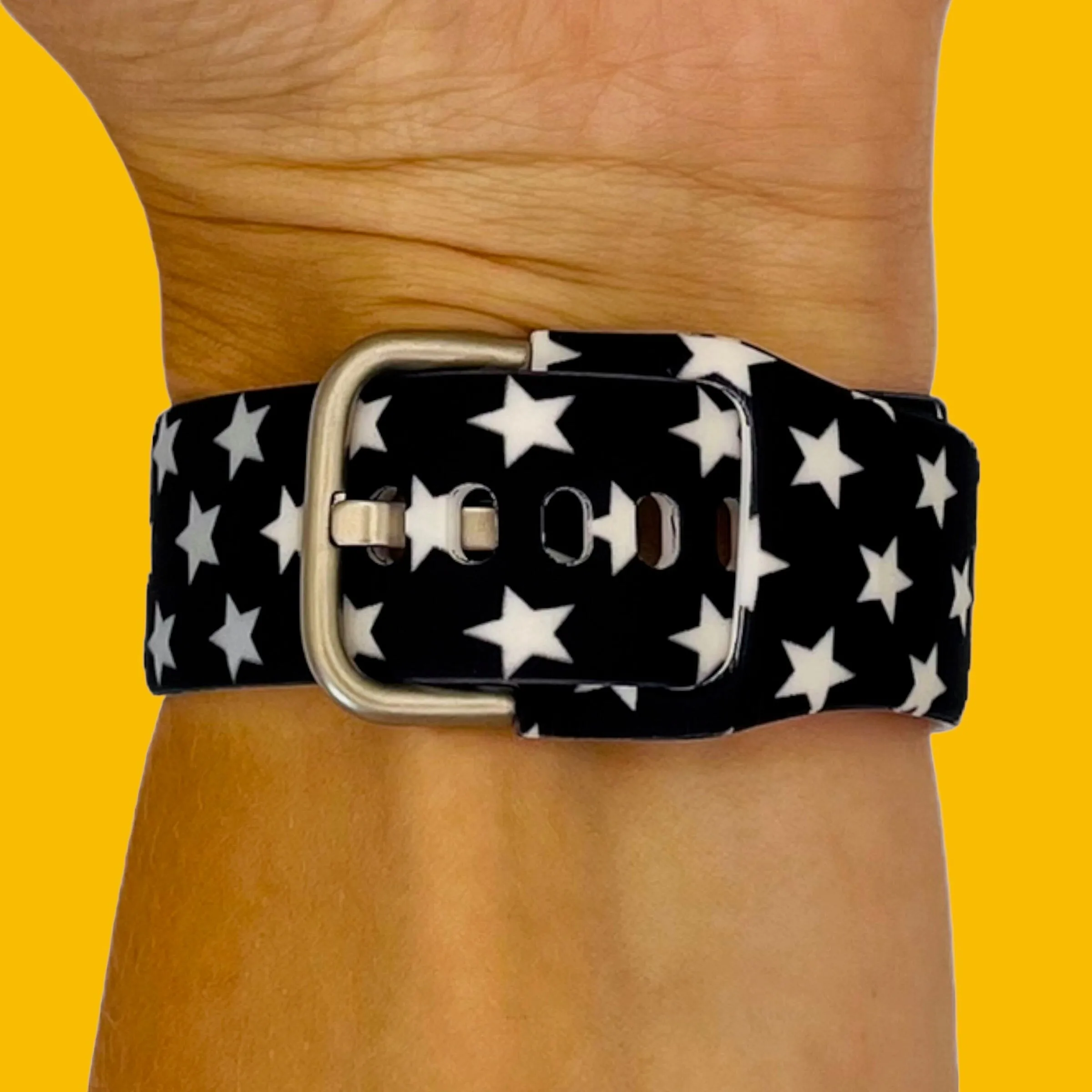 Silicone Pattern Watch Straps compatible with the Fossil Traditional 22mm Range