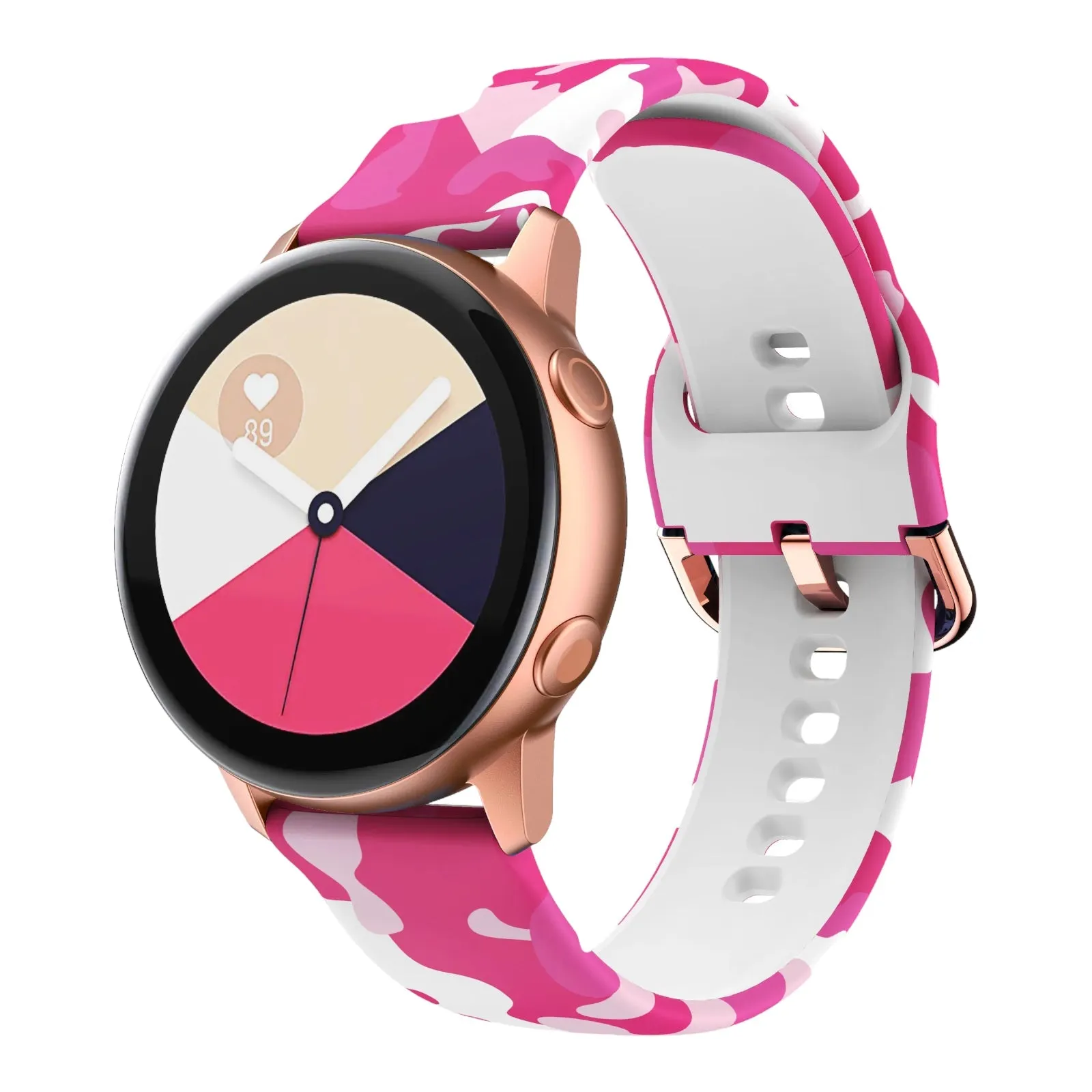 Silicone Pattern Watch Straps compatible with the Fossil Traditional 22mm Range
