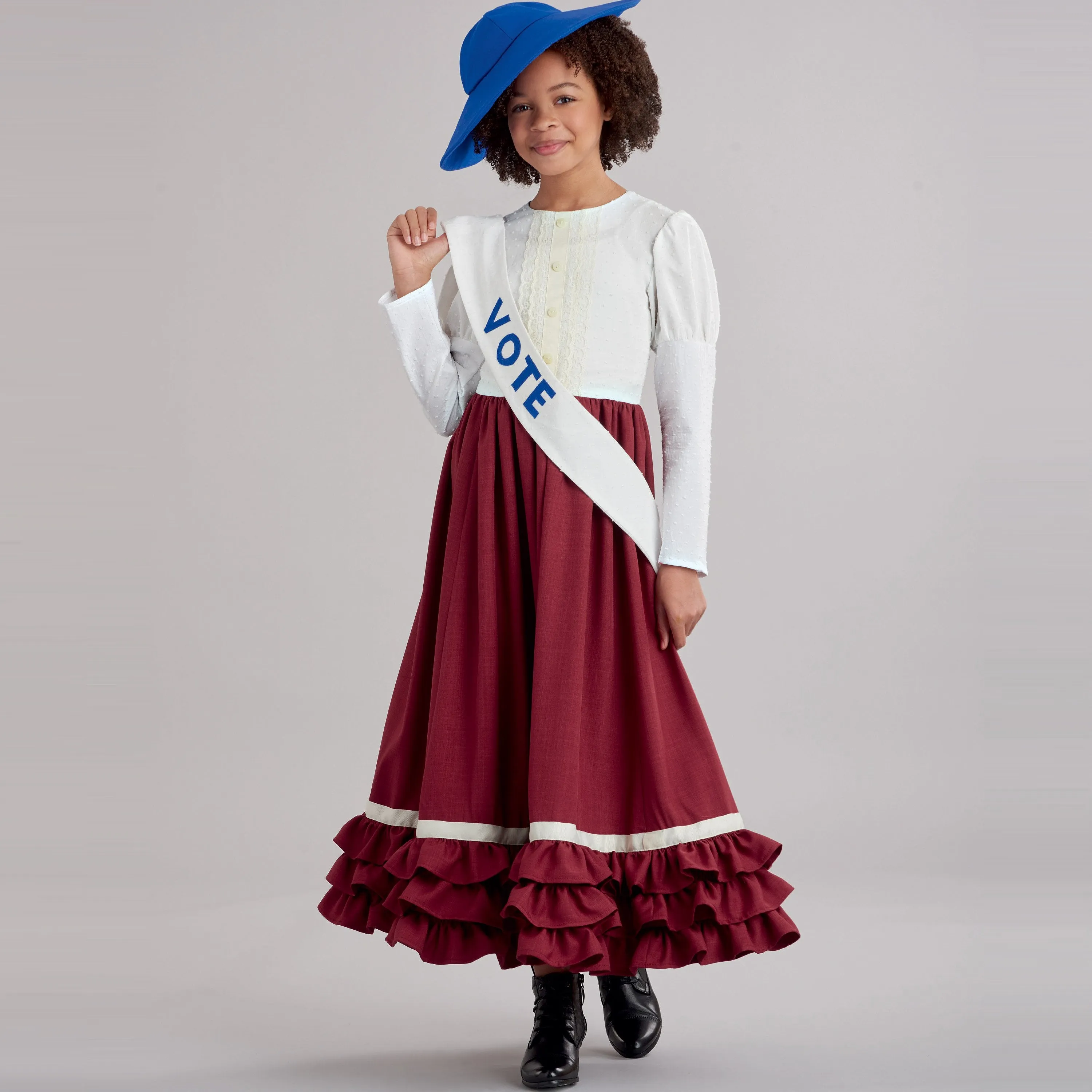 Simplicity Sewing Pattern 9352 Girls' Costumes and Face Covers