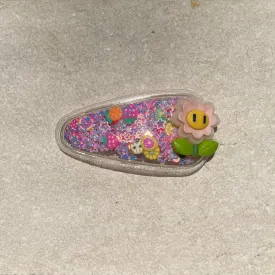 Snap Clip | Confetti Smile Flower