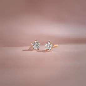 Star Diamond Earrings