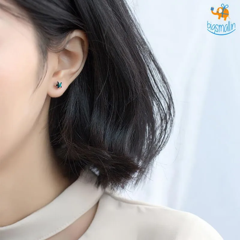 Star Shaped Ear Studs