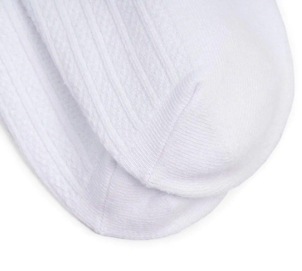 TARRAMARRA® 100% Cotton Ruffle Shallow Mouth Socks One Pair