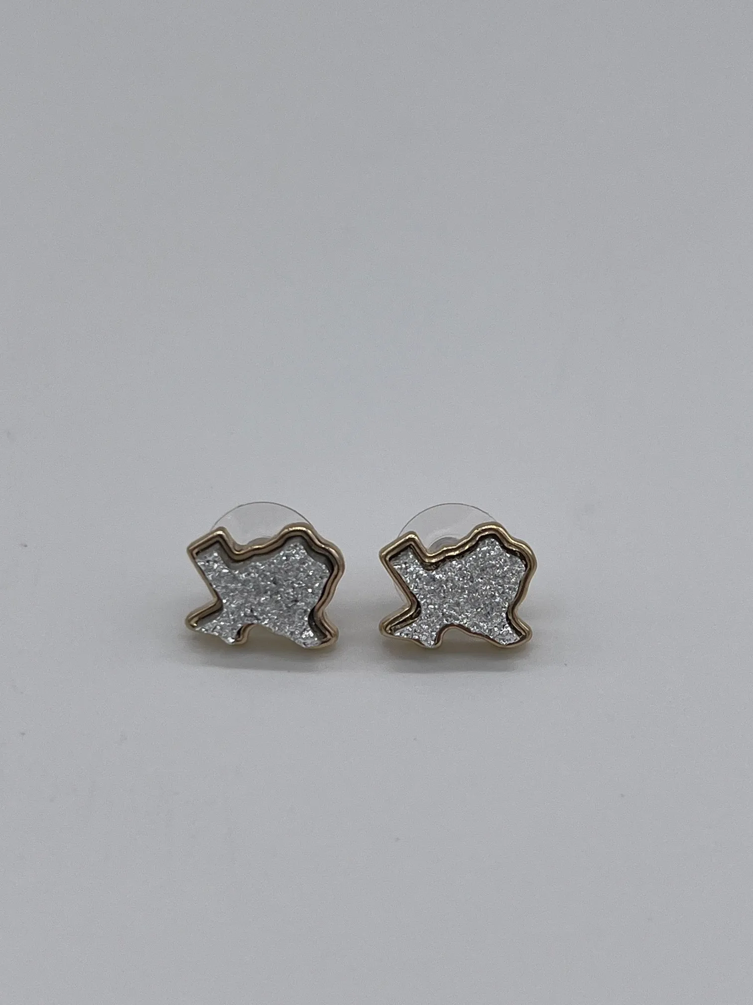 Texas Druzy Studs - Silver