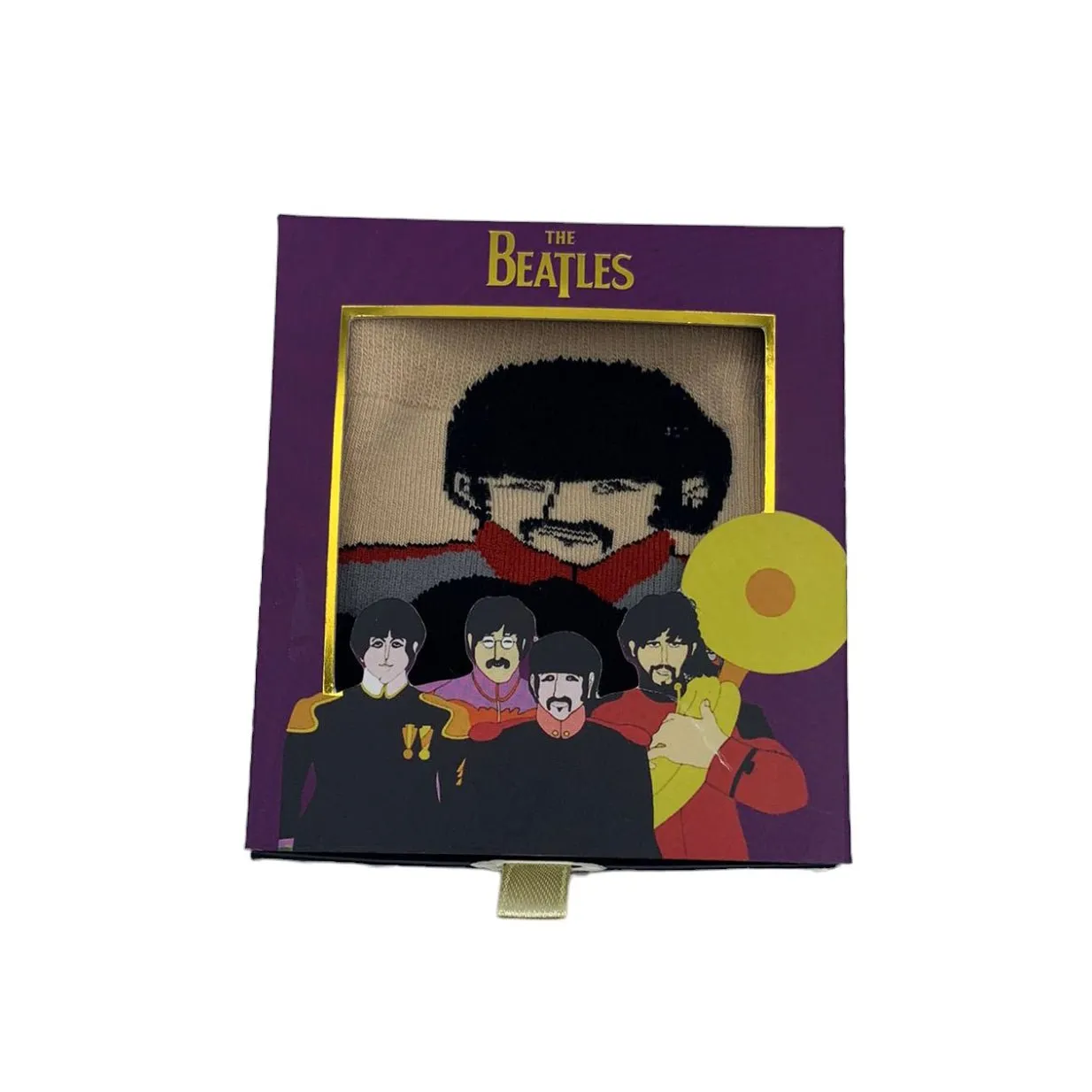 The Beatles Yellow Submarine Faces Socks