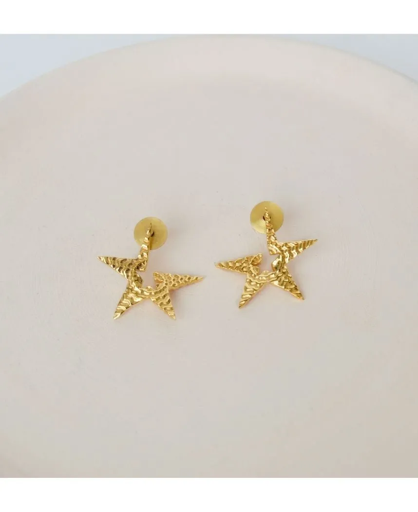 Tinted Star Studs
