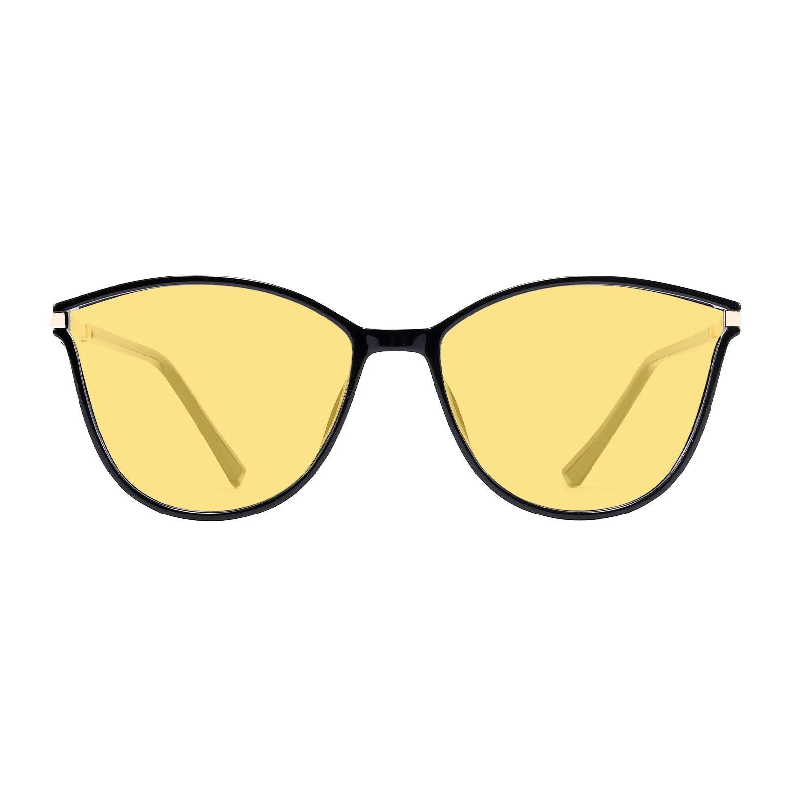 TXOME Sunny Bling Cat Eye Frame Tint Sunglasses