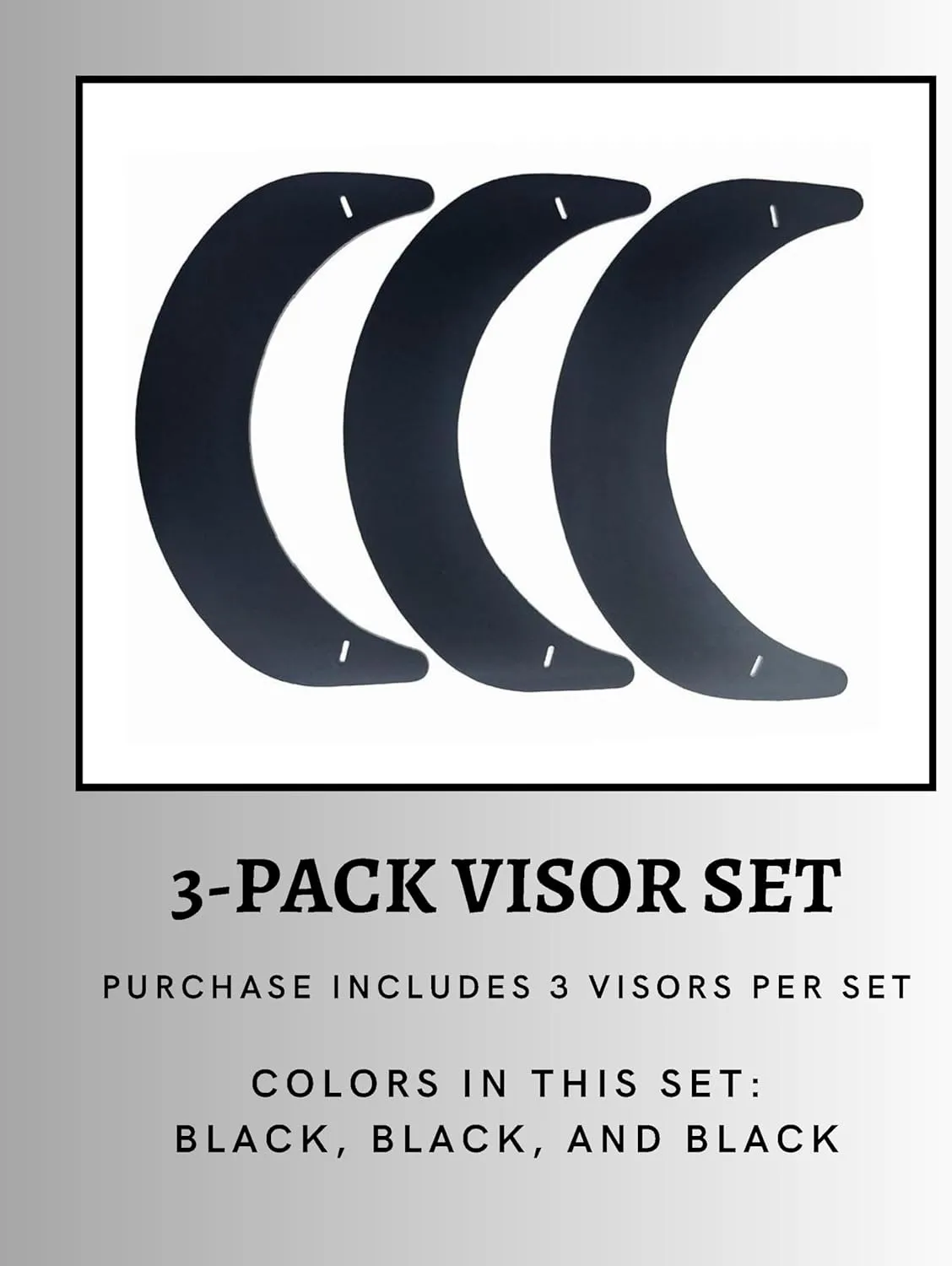 Visor ATTACHES to Sunglasses, EVA Foam, Unisex