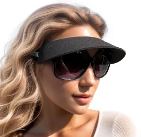 Visor ATTACHES to Sunglasses, EVA Foam, Unisex