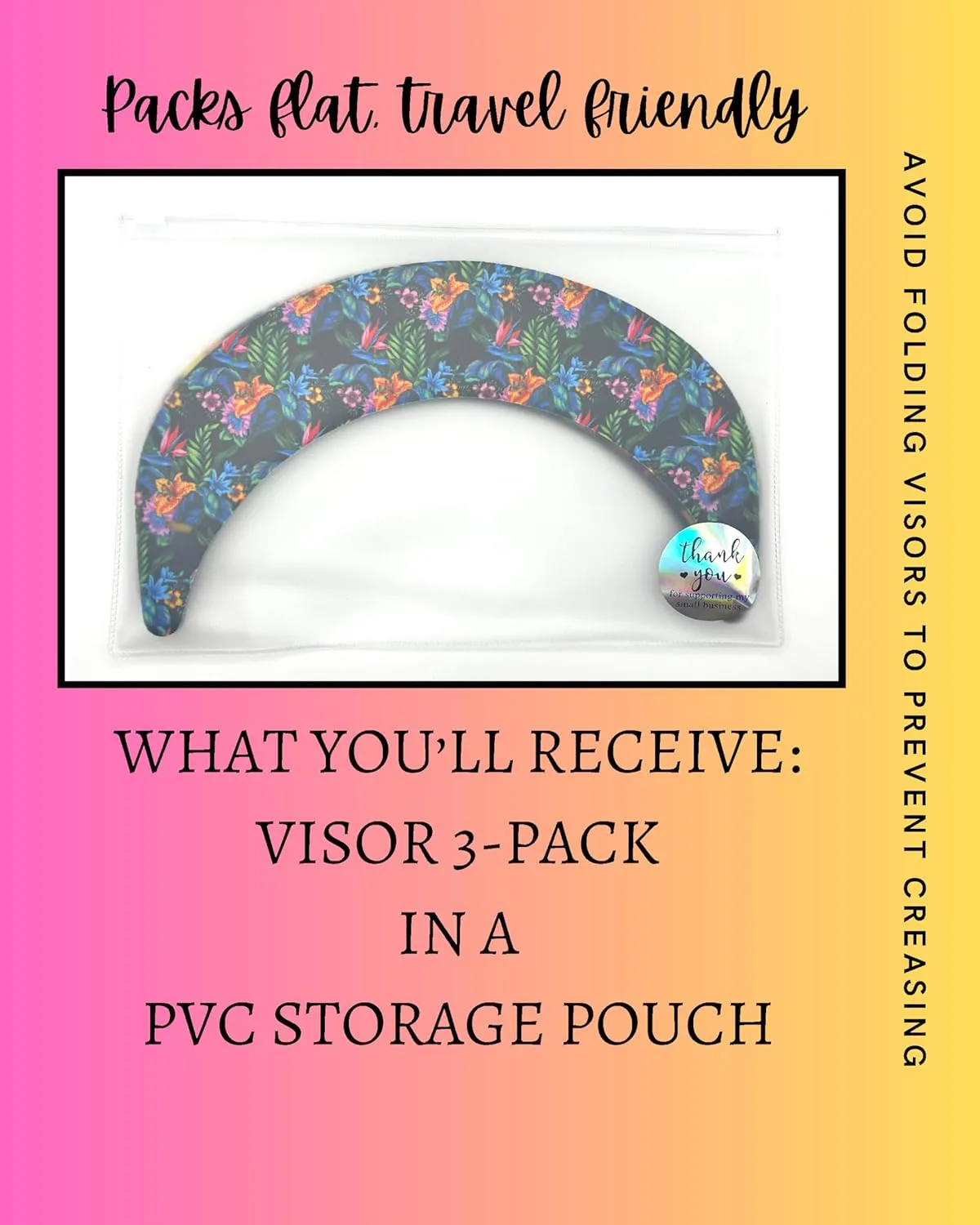 Visor ATTACHES to Sunglasses, EVA Foam, Unisex