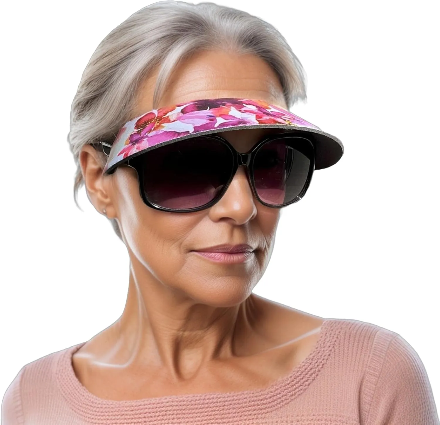 Visor ATTACHES to Sunglasses, EVA Foam, Unisex