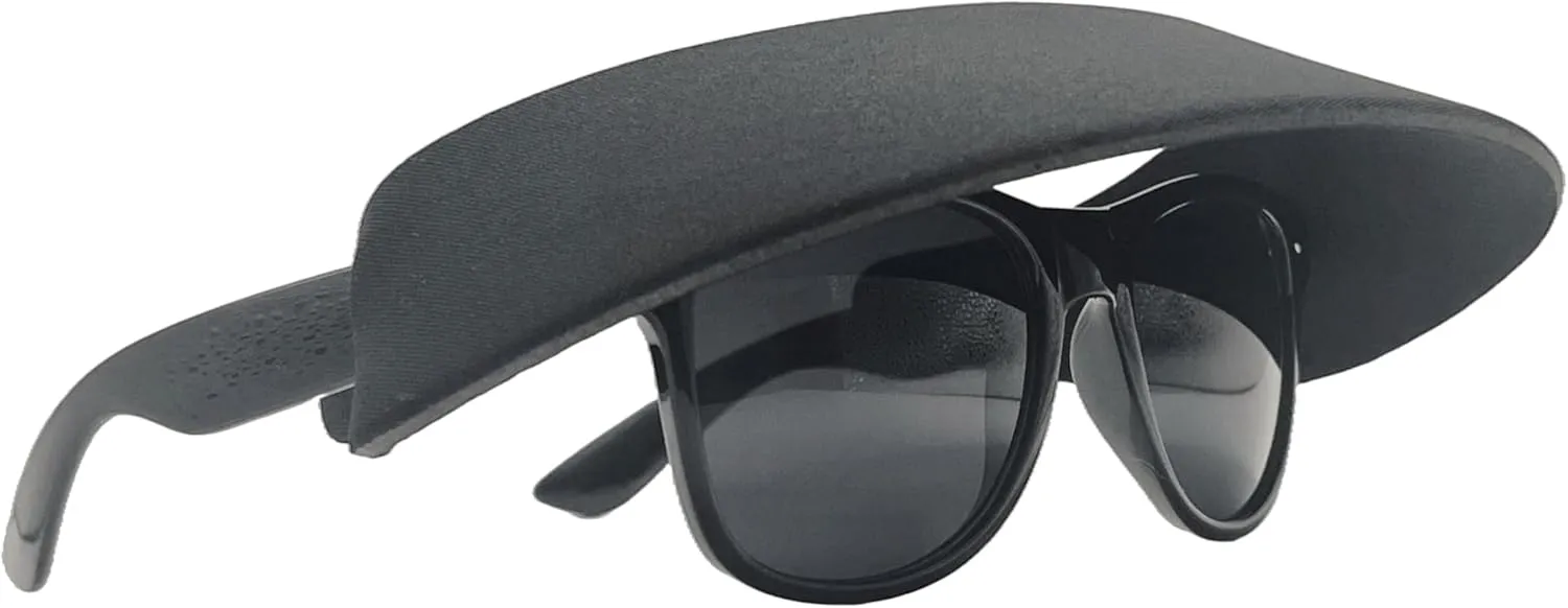 Visor ATTACHES to Sunglasses, EVA Foam, Unisex
